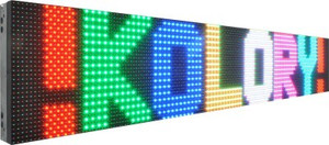 Tablica LED kolorowa 80 X 20