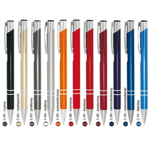 Długopis Kosmos z grawerem  50 sztuk