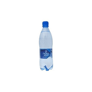 Woda źródlana w plastikowej butelce z nadrukiem 0,5 L