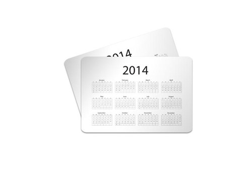 Kalendarze listkowe 85x55