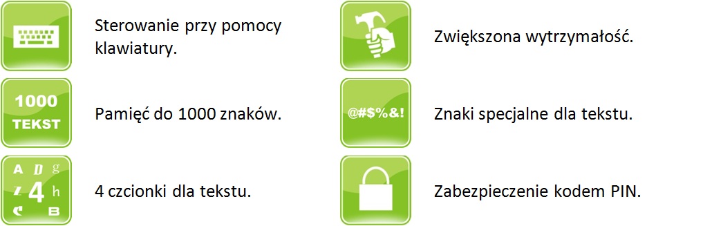 cechy wyświetlaczy LED cechy wyświetlacza LED